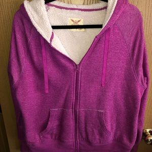 Faded Glory XL furry hoodie